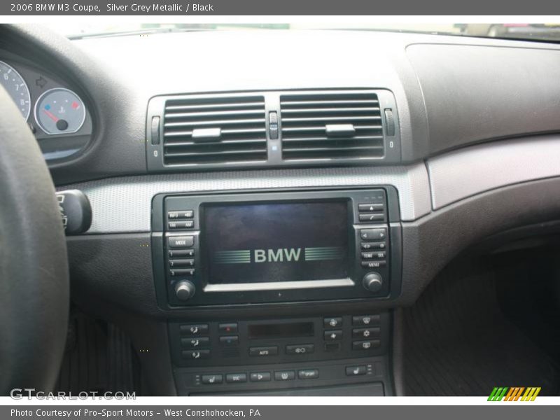 Silver Grey Metallic / Black 2006 BMW M3 Coupe