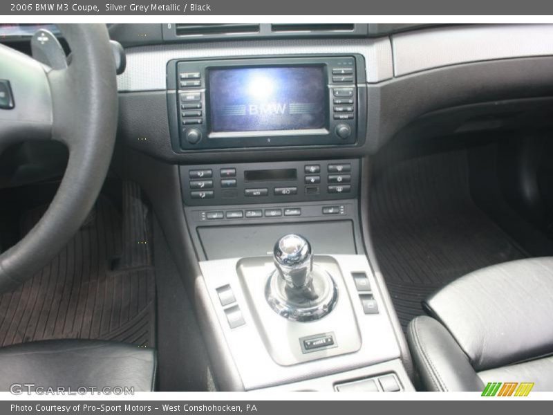 Silver Grey Metallic / Black 2006 BMW M3 Coupe