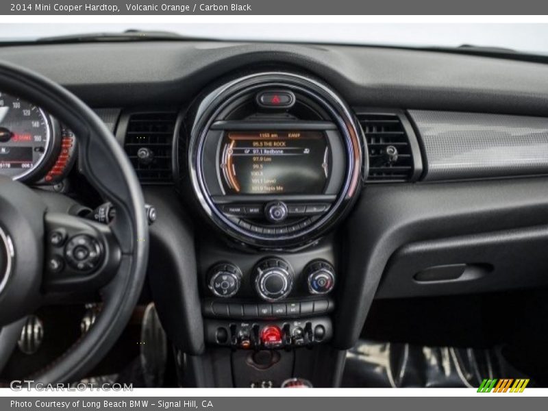 Volcanic Orange / Carbon Black 2014 Mini Cooper Hardtop