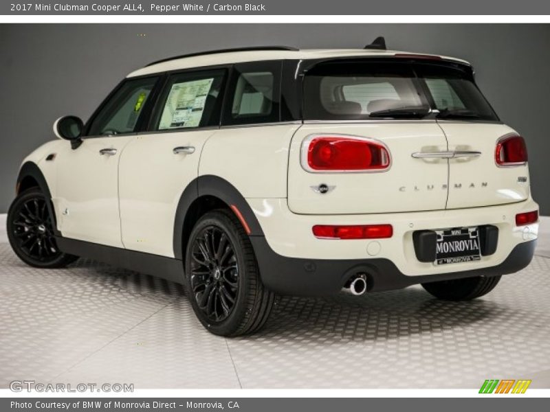 Pepper White / Carbon Black 2017 Mini Clubman Cooper ALL4
