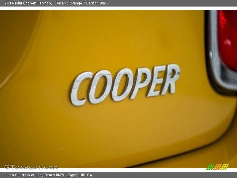 Volcanic Orange / Carbon Black 2014 Mini Cooper Hardtop