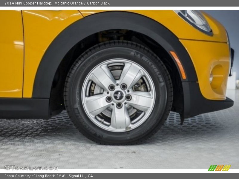 Volcanic Orange / Carbon Black 2014 Mini Cooper Hardtop