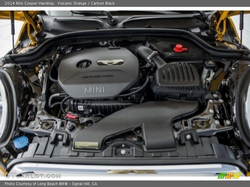 Volcanic Orange / Carbon Black 2014 Mini Cooper Hardtop