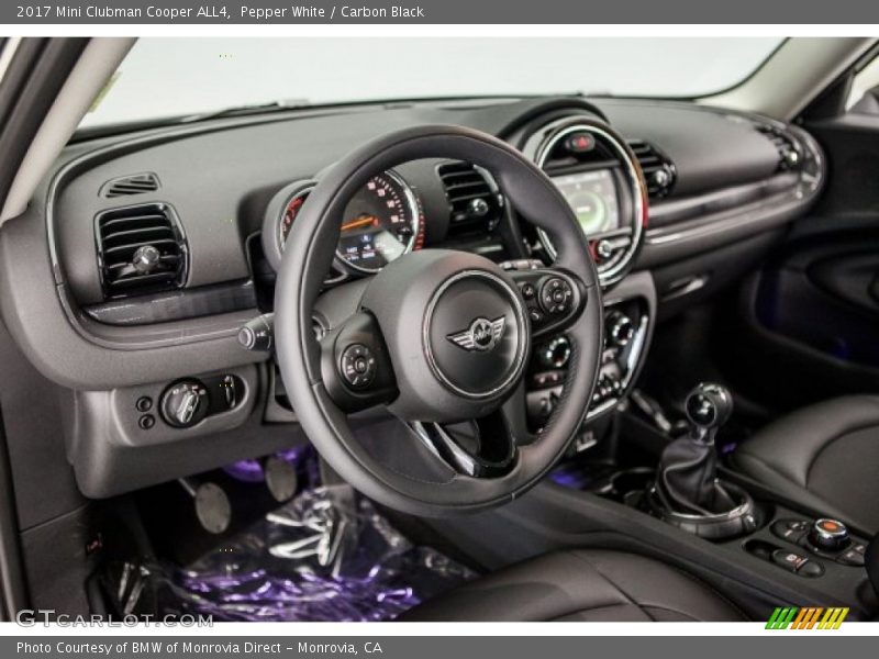 Pepper White / Carbon Black 2017 Mini Clubman Cooper ALL4
