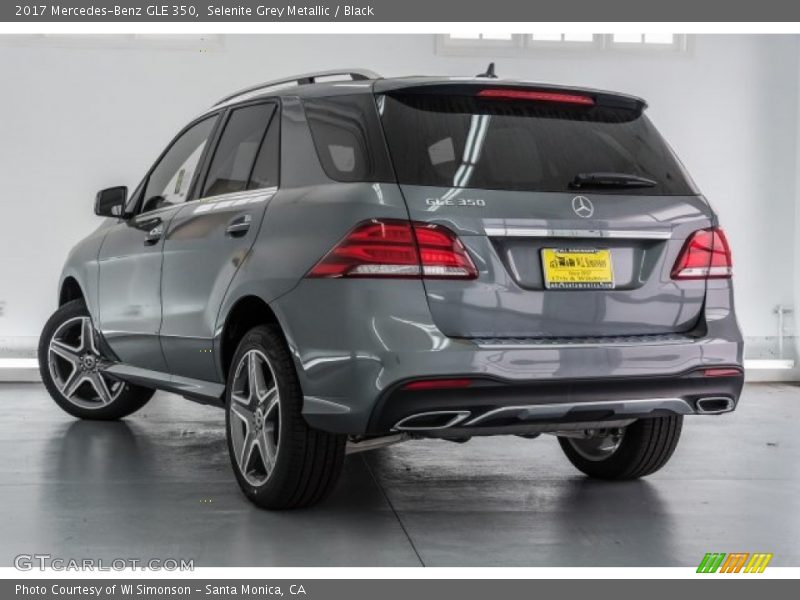 Selenite Grey Metallic / Black 2017 Mercedes-Benz GLE 350