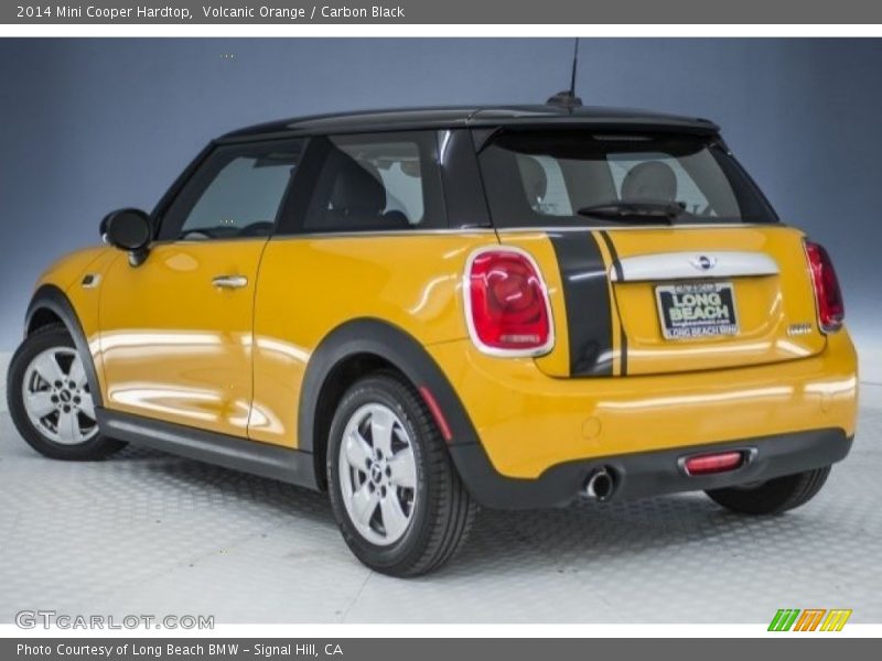 Volcanic Orange / Carbon Black 2014 Mini Cooper Hardtop