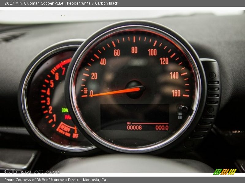 Pepper White / Carbon Black 2017 Mini Clubman Cooper ALL4