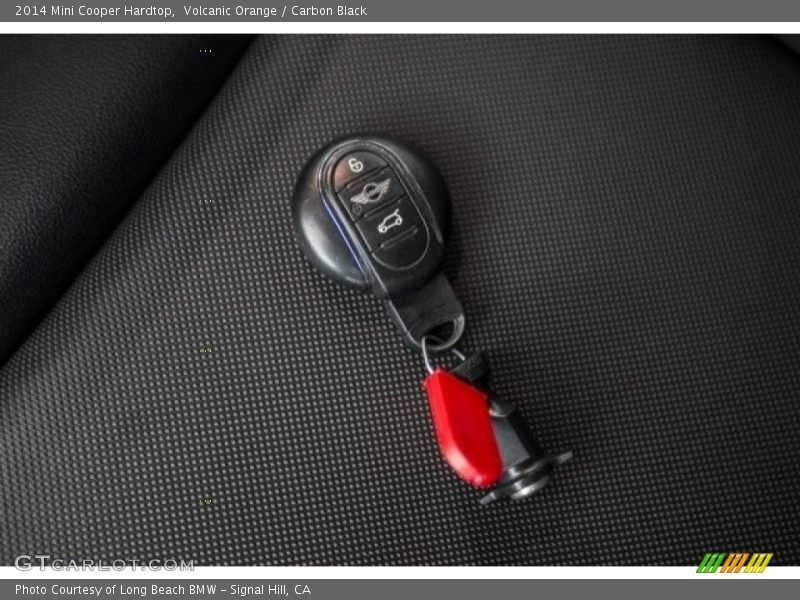 Volcanic Orange / Carbon Black 2014 Mini Cooper Hardtop