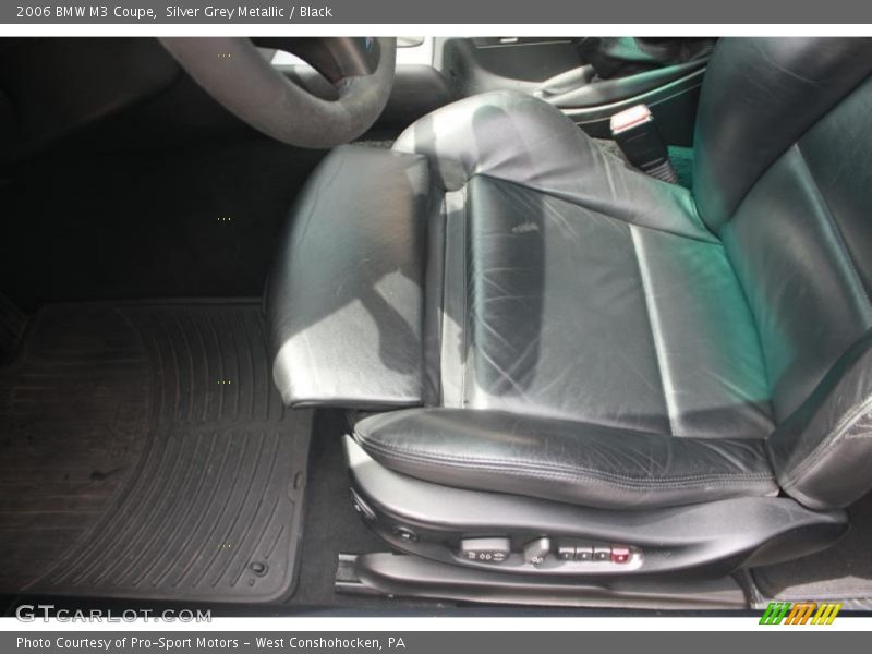 Silver Grey Metallic / Black 2006 BMW M3 Coupe