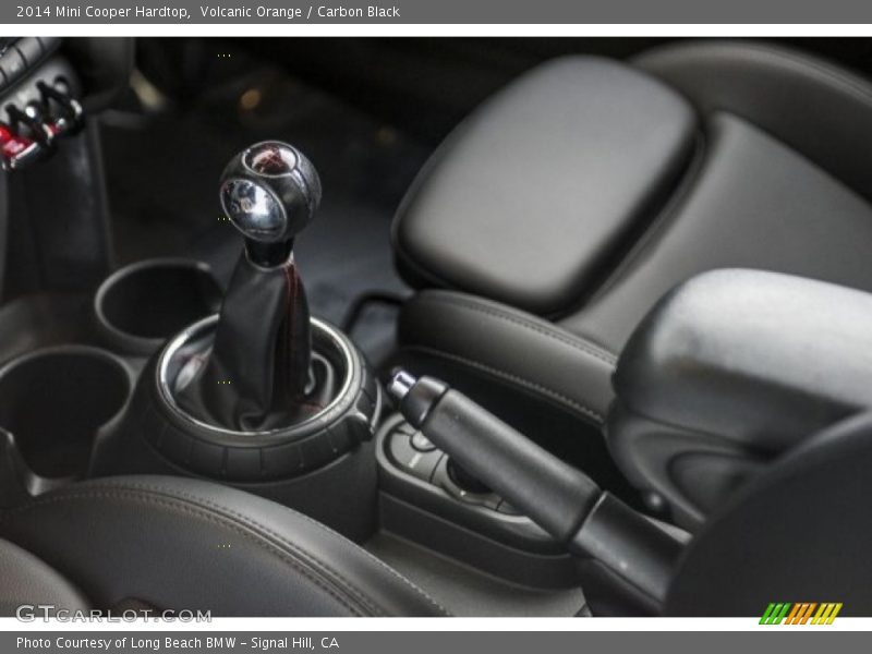 Volcanic Orange / Carbon Black 2014 Mini Cooper Hardtop
