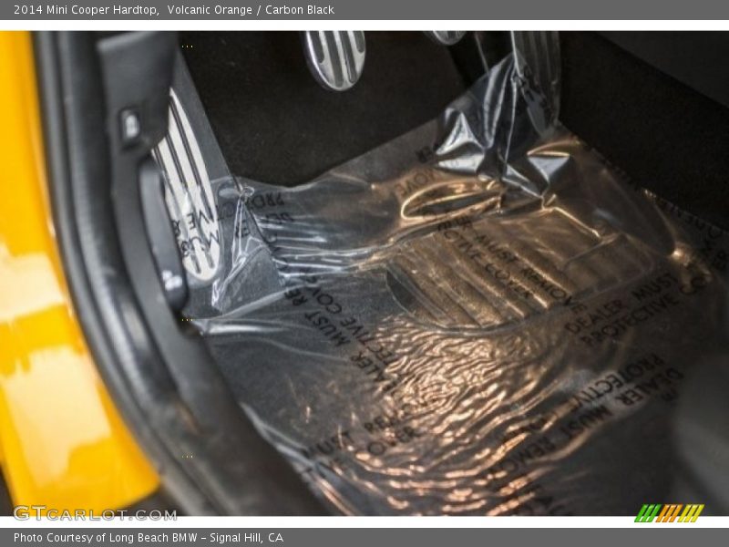 Volcanic Orange / Carbon Black 2014 Mini Cooper Hardtop