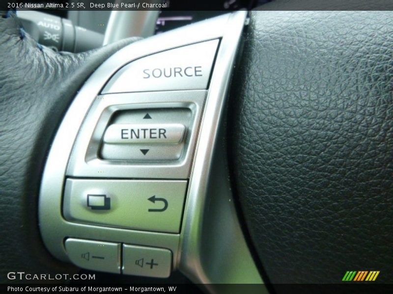 Deep Blue Pearl / Charcoal 2016 Nissan Altima 2.5 SR