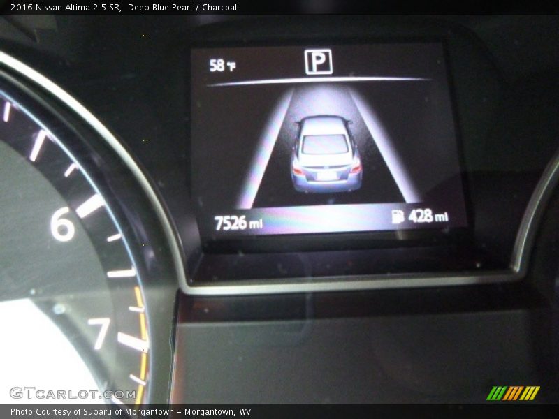 Deep Blue Pearl / Charcoal 2016 Nissan Altima 2.5 SR