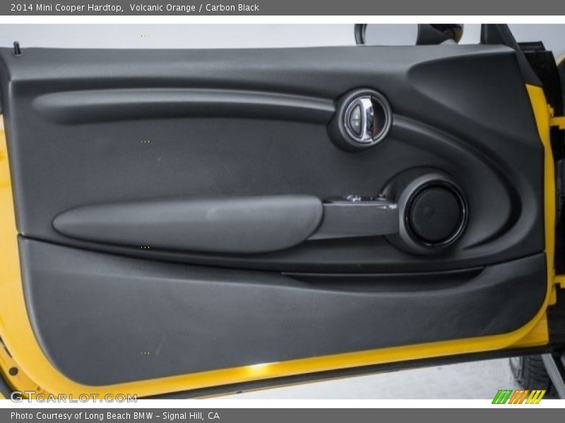 Volcanic Orange / Carbon Black 2014 Mini Cooper Hardtop