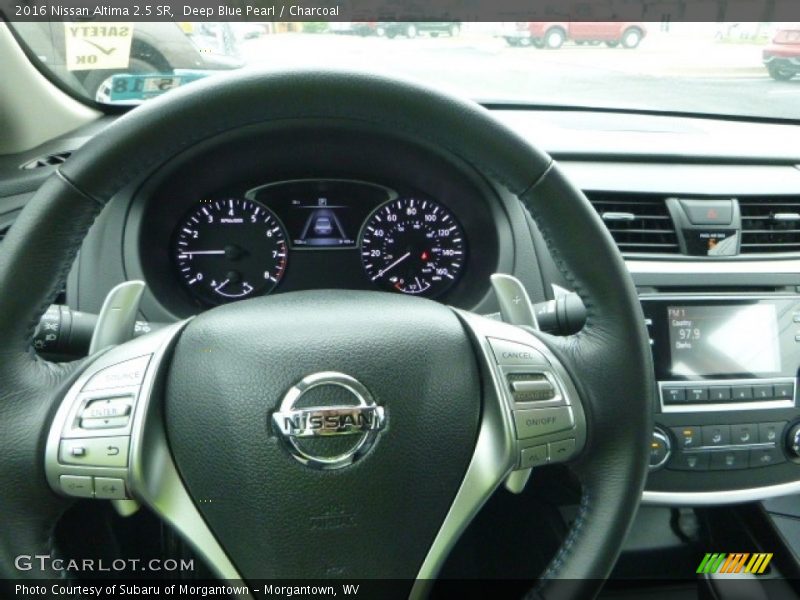 Deep Blue Pearl / Charcoal 2016 Nissan Altima 2.5 SR