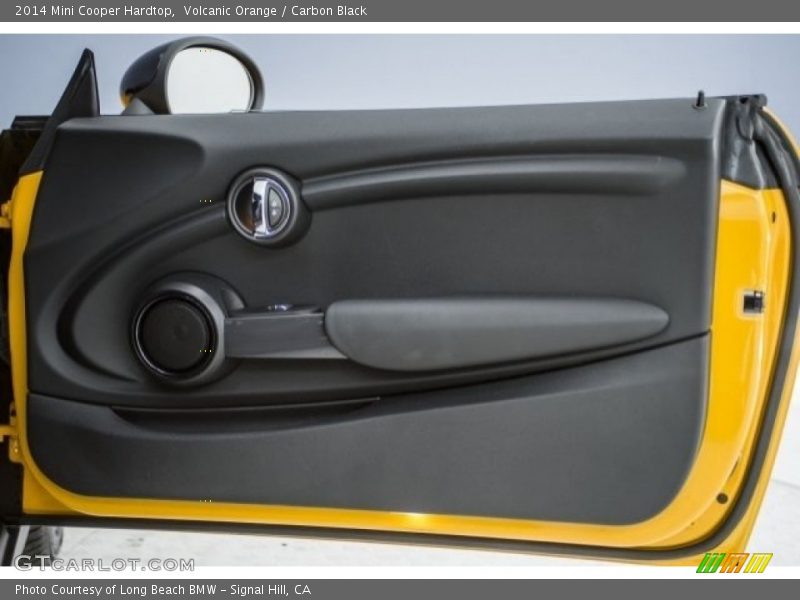 Volcanic Orange / Carbon Black 2014 Mini Cooper Hardtop