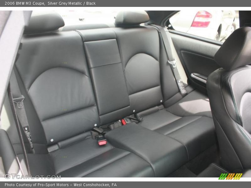 Rear Seat of 2006 M3 Coupe