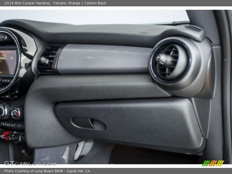 Volcanic Orange / Carbon Black 2014 Mini Cooper Hardtop