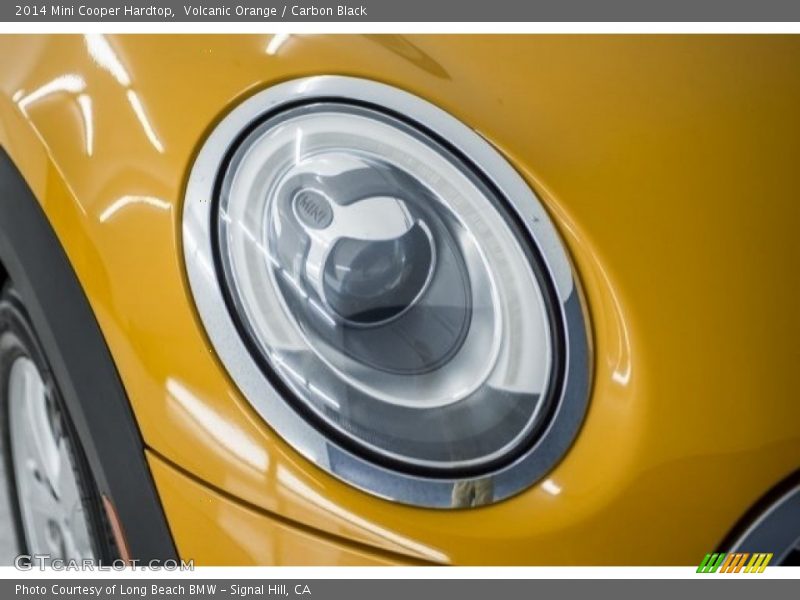 Volcanic Orange / Carbon Black 2014 Mini Cooper Hardtop