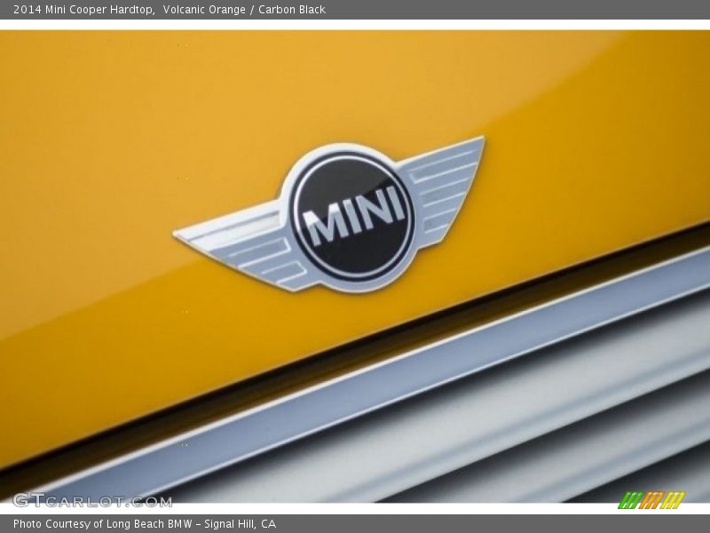 Volcanic Orange / Carbon Black 2014 Mini Cooper Hardtop