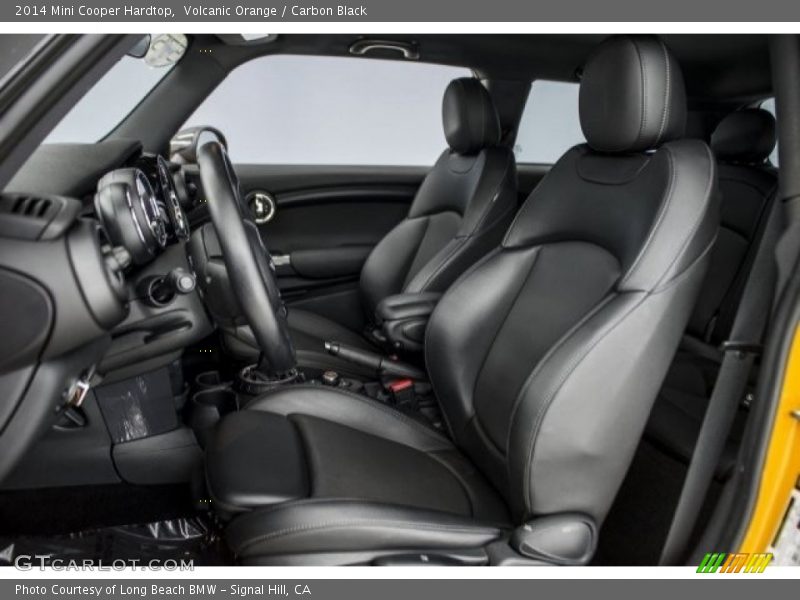 Volcanic Orange / Carbon Black 2014 Mini Cooper Hardtop