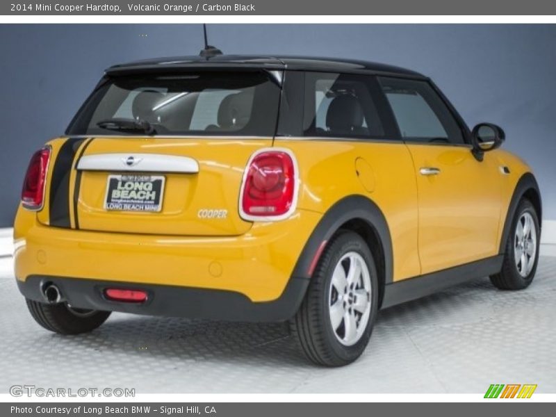Volcanic Orange / Carbon Black 2014 Mini Cooper Hardtop