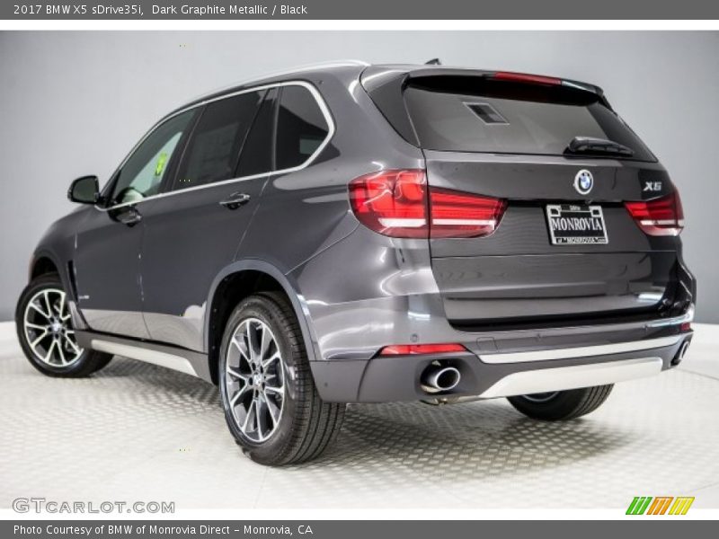 Dark Graphite Metallic / Black 2017 BMW X5 sDrive35i