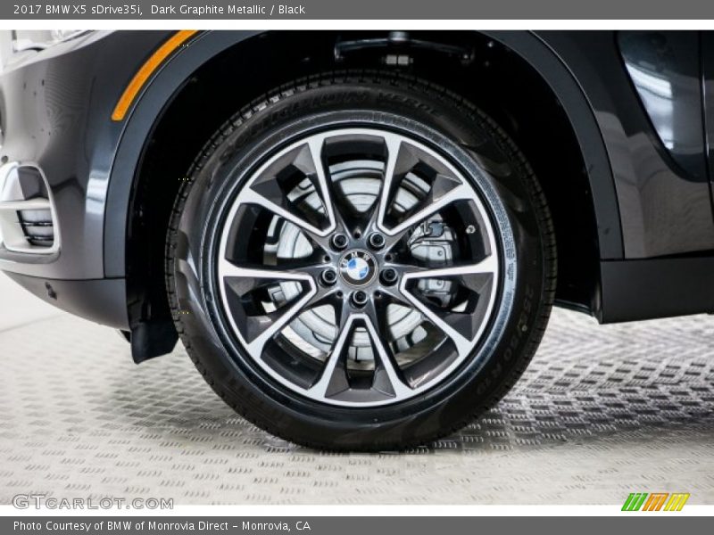 Dark Graphite Metallic / Black 2017 BMW X5 sDrive35i
