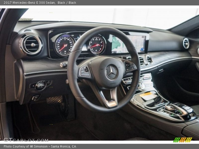 Black / Black 2017 Mercedes-Benz E 300 Sedan