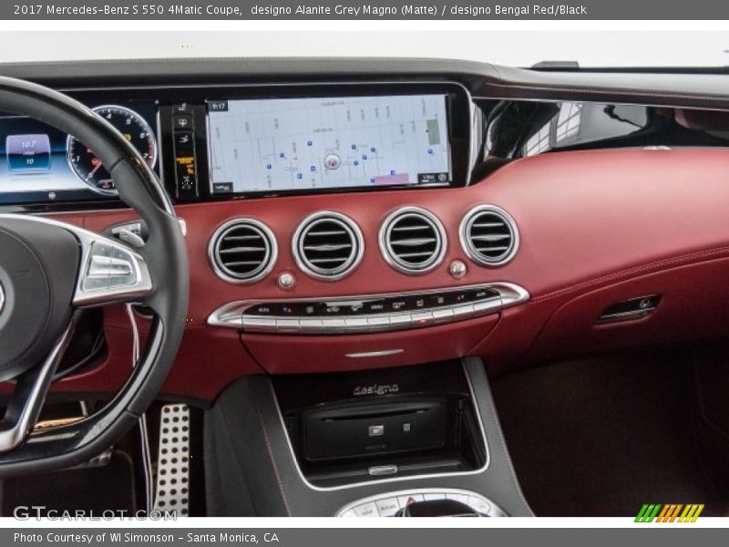 Navigation of 2017 S 550 4Matic Coupe