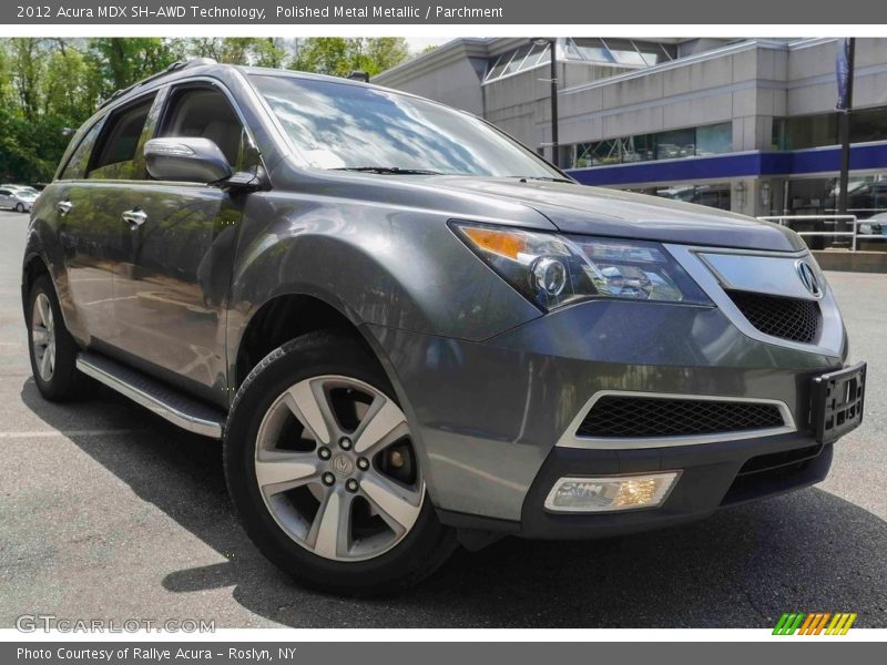 Polished Metal Metallic / Parchment 2012 Acura MDX SH-AWD Technology