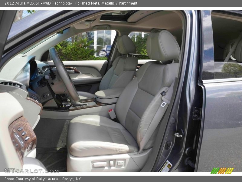 Polished Metal Metallic / Parchment 2012 Acura MDX SH-AWD Technology
