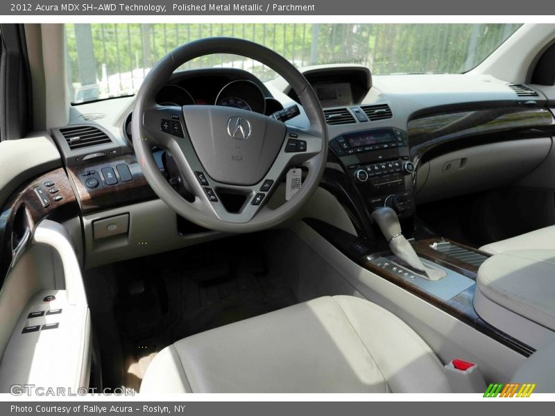 Polished Metal Metallic / Parchment 2012 Acura MDX SH-AWD Technology