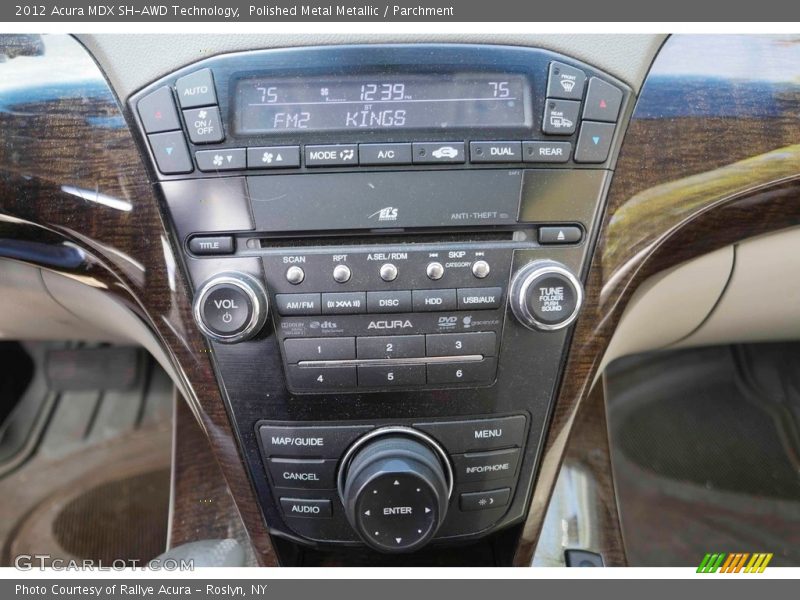 Polished Metal Metallic / Parchment 2012 Acura MDX SH-AWD Technology