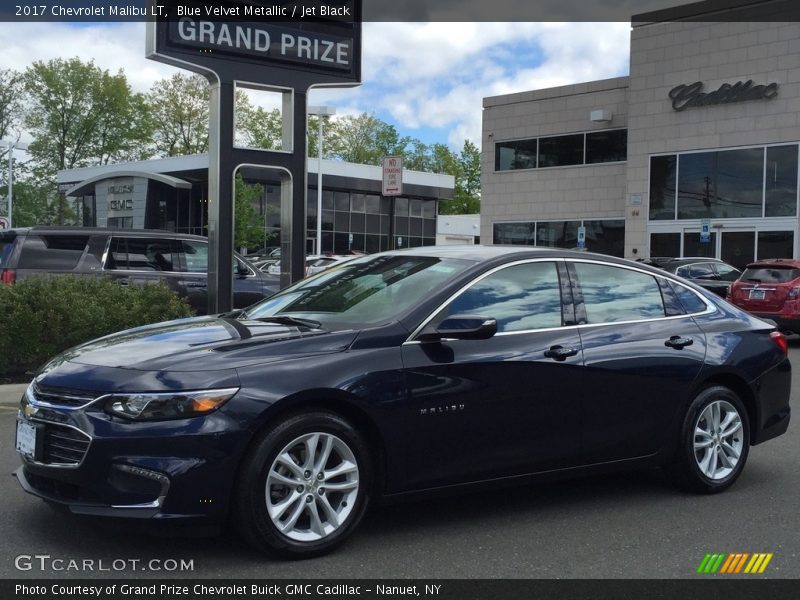 Blue Velvet Metallic / Jet Black 2017 Chevrolet Malibu LT