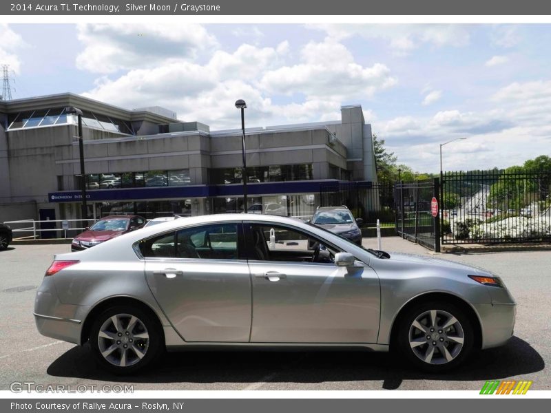 Silver Moon / Graystone 2014 Acura TL Technology