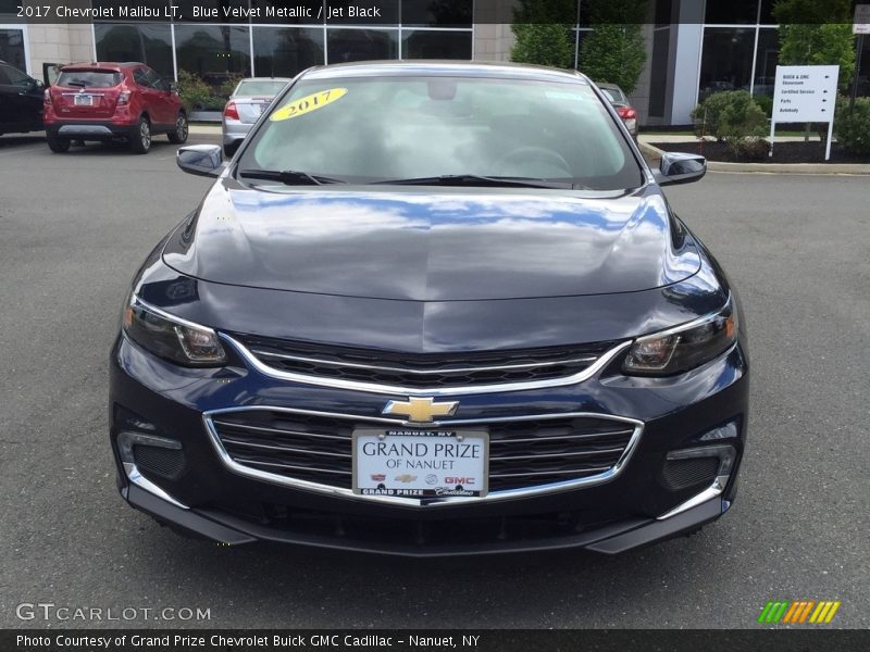 Blue Velvet Metallic / Jet Black 2017 Chevrolet Malibu LT