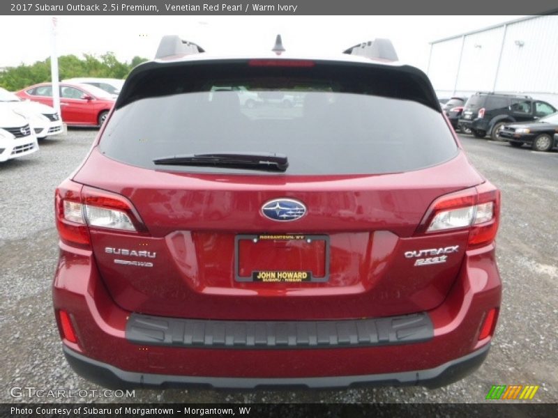 Venetian Red Pearl / Warm Ivory 2017 Subaru Outback 2.5i Premium