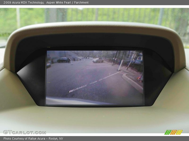 Aspen White Pearl / Parchment 2009 Acura MDX Technology
