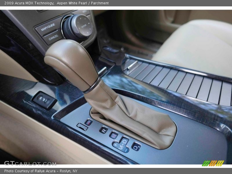 Aspen White Pearl / Parchment 2009 Acura MDX Technology