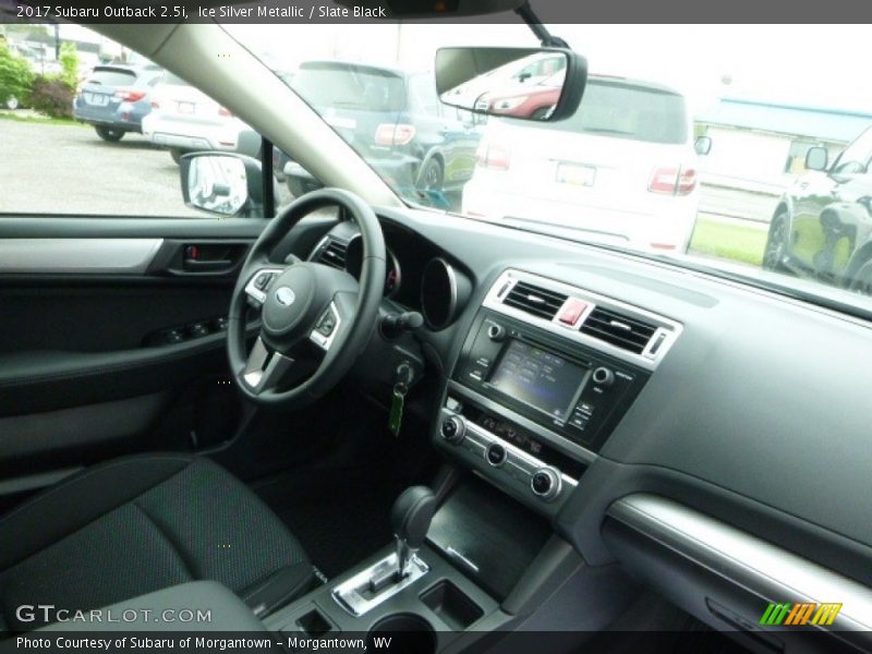 Ice Silver Metallic / Slate Black 2017 Subaru Outback 2.5i