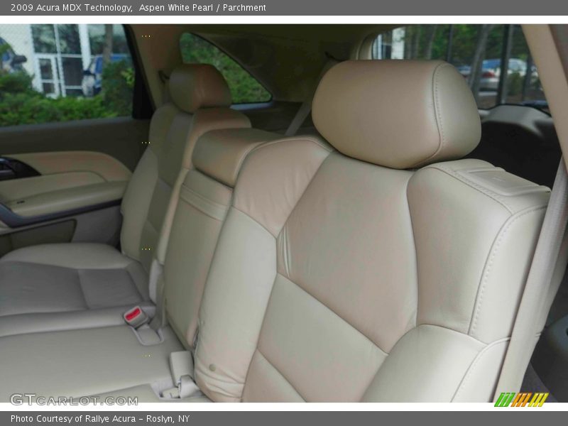 Aspen White Pearl / Parchment 2009 Acura MDX Technology