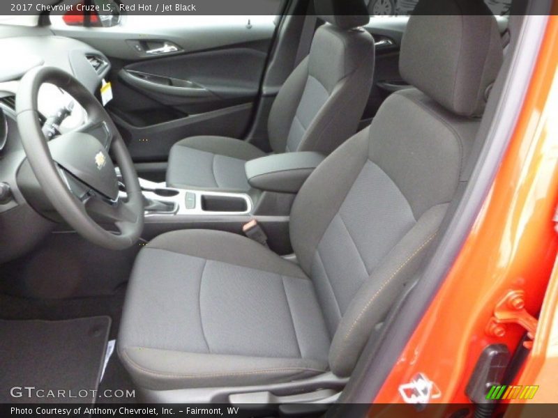 Red Hot / Jet Black 2017 Chevrolet Cruze LS