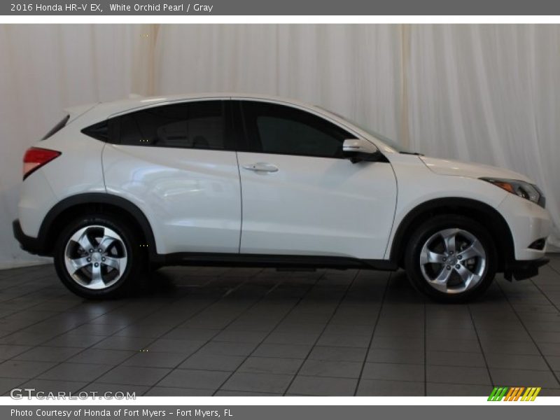 White Orchid Pearl / Gray 2016 Honda HR-V EX