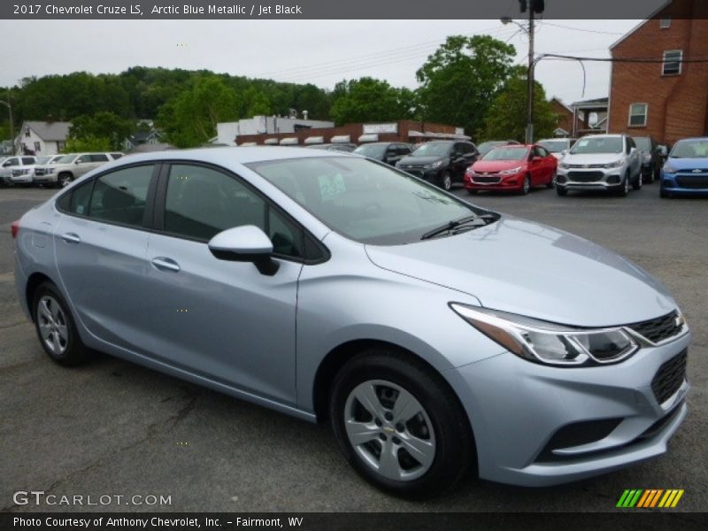 Arctic Blue Metallic / Jet Black 2017 Chevrolet Cruze LS