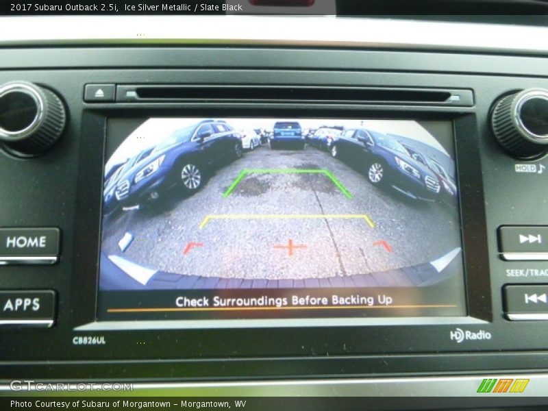 Ice Silver Metallic / Slate Black 2017 Subaru Outback 2.5i