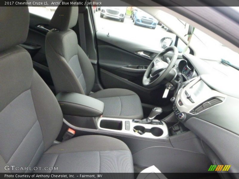 Arctic Blue Metallic / Jet Black 2017 Chevrolet Cruze LS
