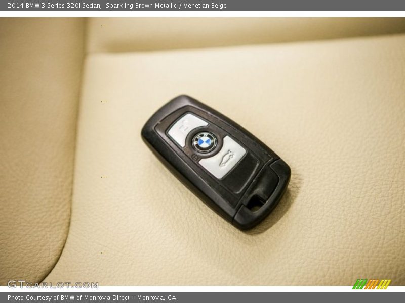 Sparkling Brown Metallic / Venetian Beige 2014 BMW 3 Series 320i Sedan
