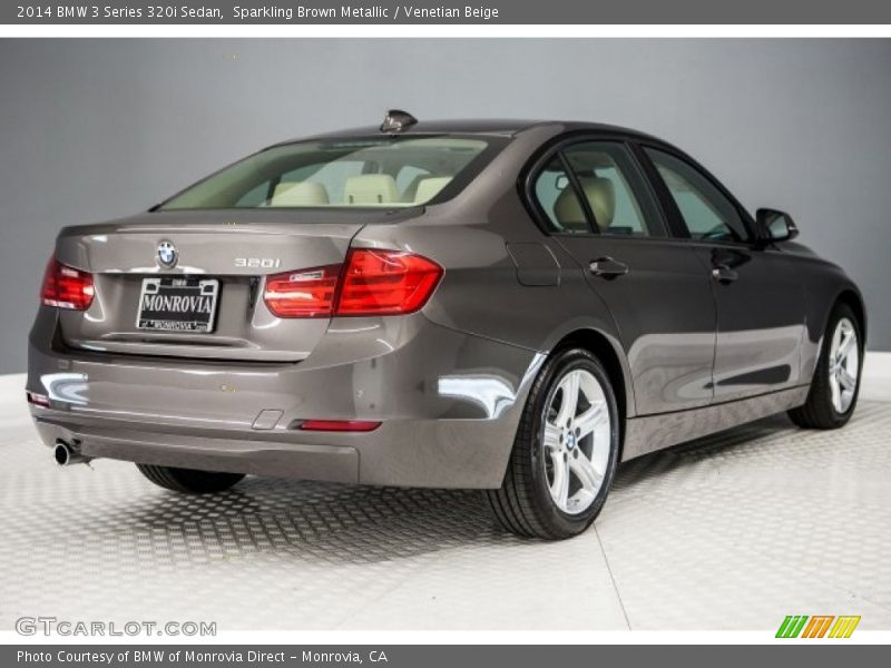 Sparkling Brown Metallic / Venetian Beige 2014 BMW 3 Series 320i Sedan