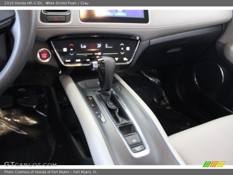 White Orchid Pearl / Gray 2016 Honda HR-V EX
